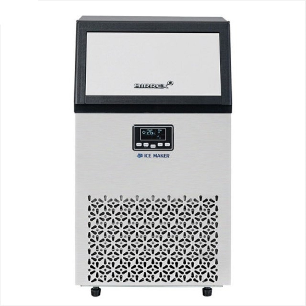 에어렉스제빙기 업소용 카페 대용량 제빙기 추천! 반달얼음 50kg 펌프내장형 AL-N50H 모델로 효율적이고 안정적인 얼음 생산을 지원합니다.